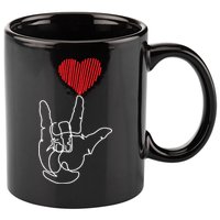 American Sign Language ASL Love 11oz C Handle Ceramic Mug