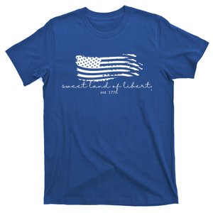 America Sweet Land Of Liberty Est 1776 Patriotic Gift T-Shirt