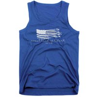 America Sweet Land Of Liberty Est 1776 Patriotic Gift Tank Top