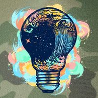 Adventurous Storm Light Bulb Legacy Tie Dye Trucker Hat