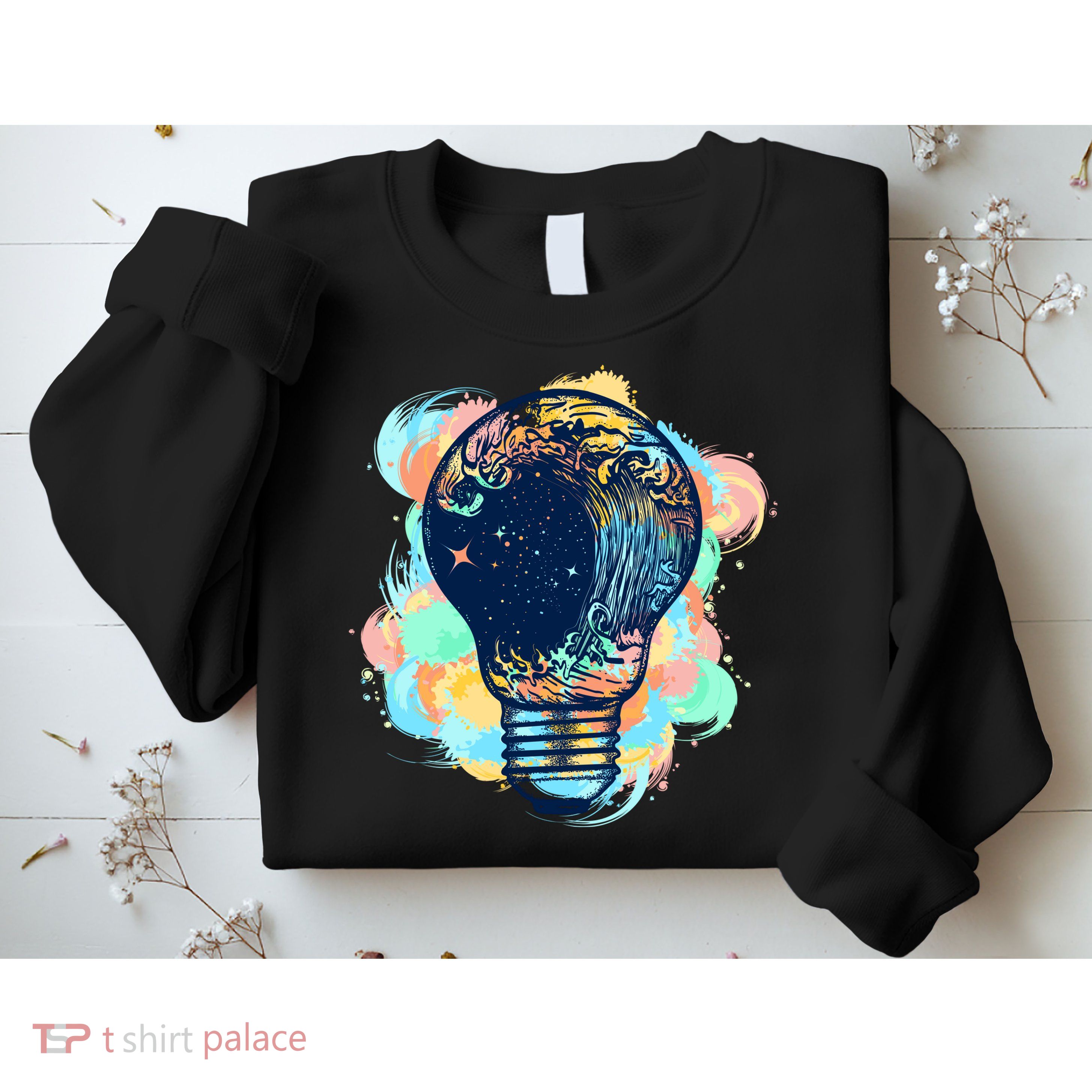 Adventurous Storm Light Bulb Sweatshirt