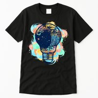 Adventurous Storm Light Bulb Tall T-Shirt