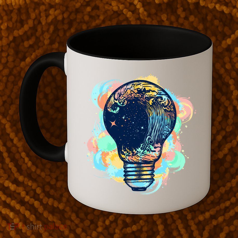 Adventurous Storm Light Bulb Mug