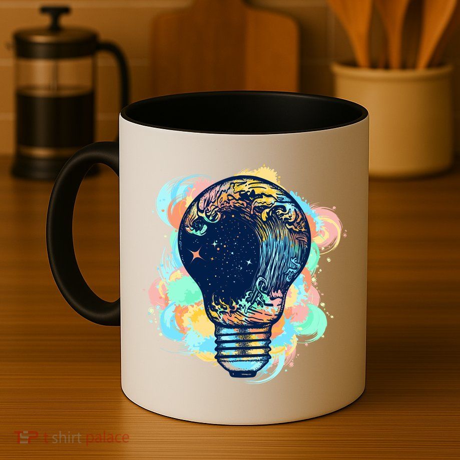 Adventurous Storm Light Bulb Mug