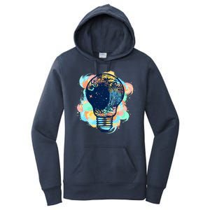 Adventurous Storm Light Bulb Women's Pullover Hoodie