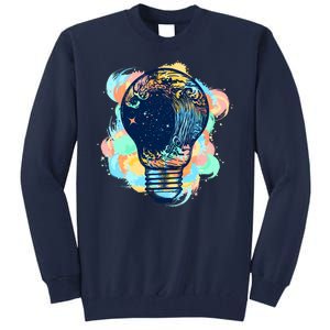 Adventurous Storm Light Bulb Tall Sweatshirt