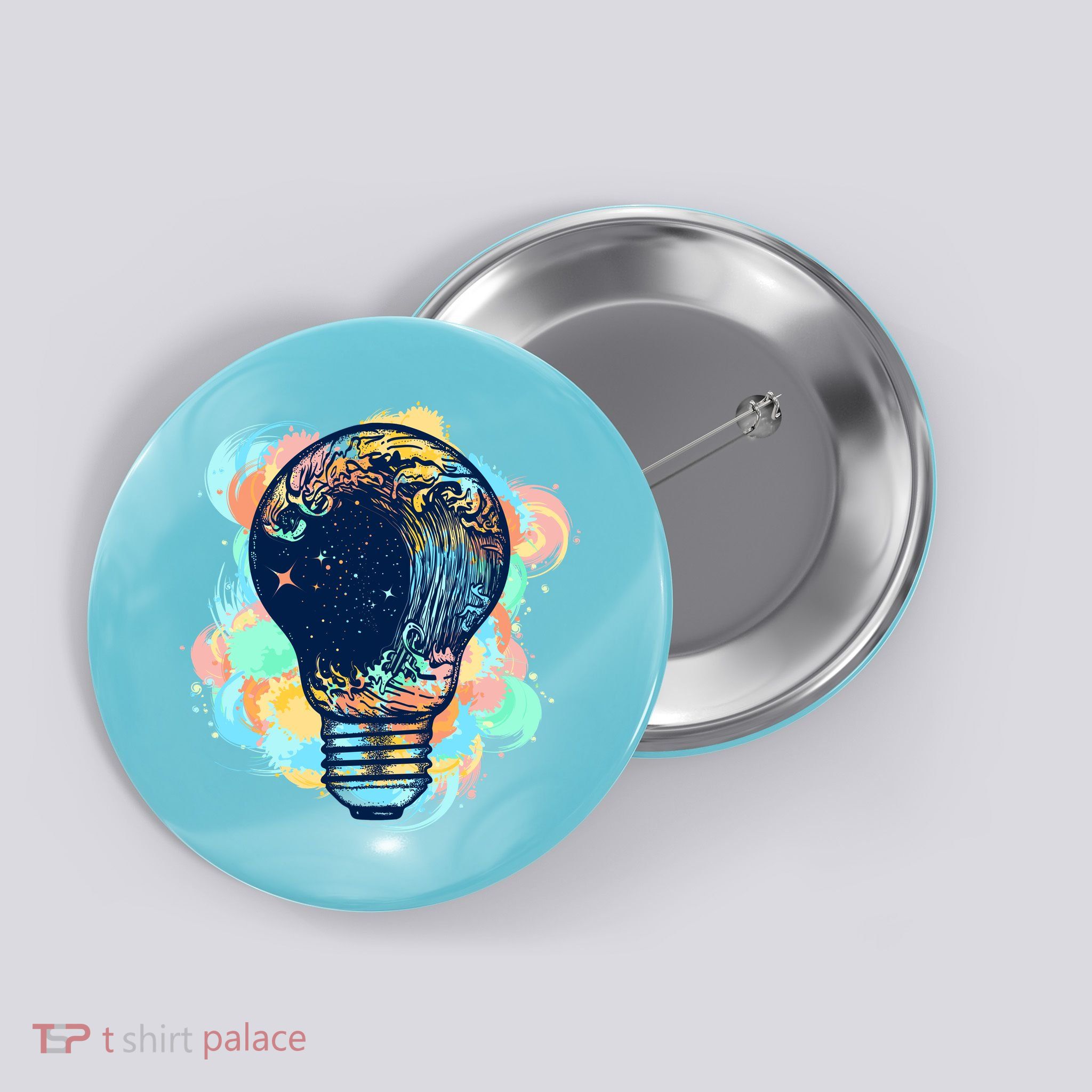 Adventurous Storm Light Bulb Button