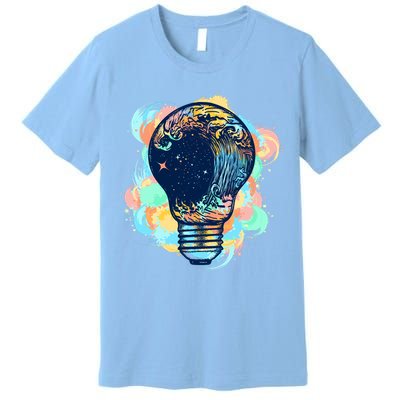Adventurous Storm Light Bulb Premium T-Shirt