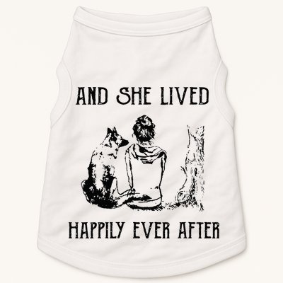 And She Lived Happily Ever After Funny Dogs Doggie Tank
