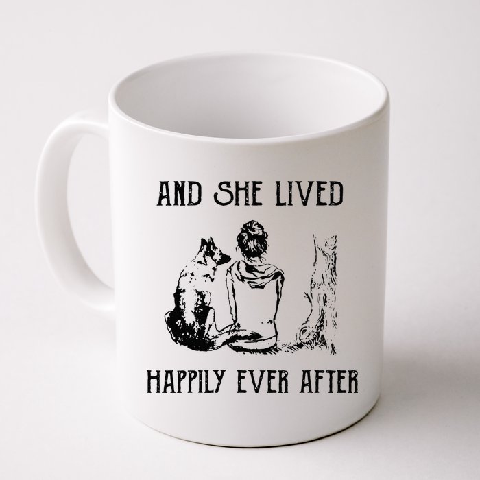 And She Lived Happily Ever After Funny Dogs Mug