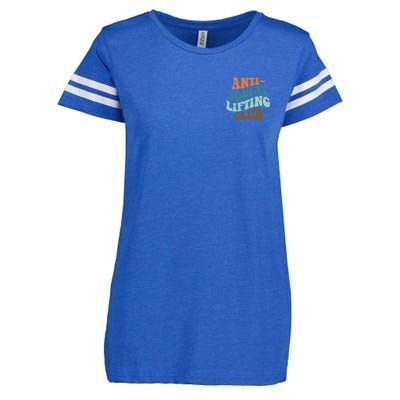 Anti Social Lifting Club Retro Groovy Enza Ladies Jersey Football T-Shirt