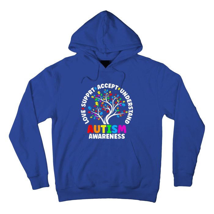 Autism Shirt Love Accept Support Autistic Autism Awareness Hoodie