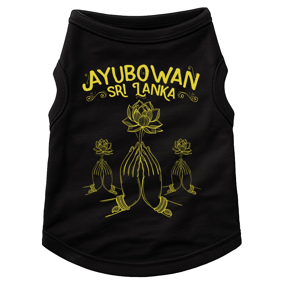 Ayubowan Sri Lanka Sri Lankan Tourism Gift Doggie Tank