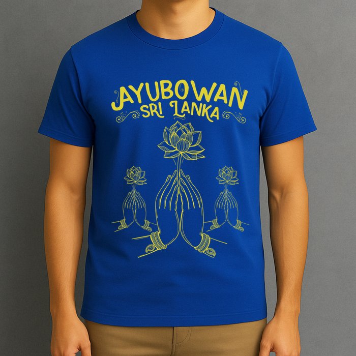Ayubowan Sri Lanka Sri Lankan Tourism Gift T-Shirt