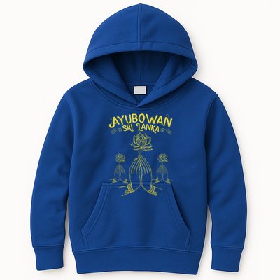 Ayubowan Sri Lanka Sri Lankan Tourism Gift Kids Hoodie