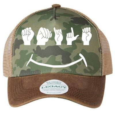 American Sign Language Legacy Tie Dye Trucker Hat