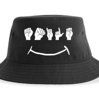 American Sign Language Sustainable Bucket Hat
