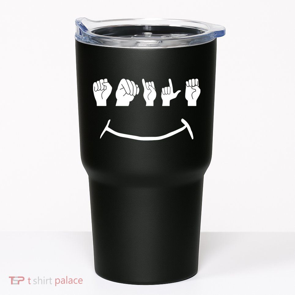American Sign Language Tumbler
