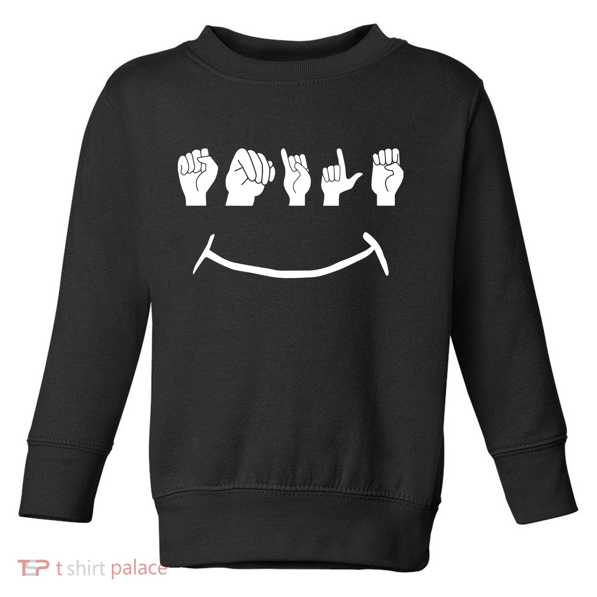 American Sign Language Toddler Sweatshirt