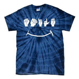 American Sign Language Tie-Dye T-Shirt