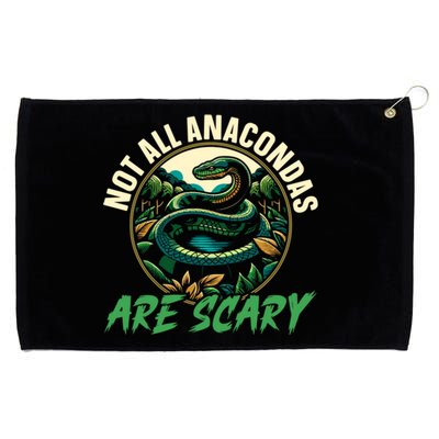 Anaconda Snake Lover Reptile Boa Serpent Snake Whisperer Gift Grommeted Golf Towel