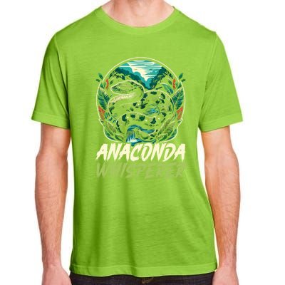 Anaconda Snake Lover Reptile Boa Serpent Snake Whisperer Gift Adult ChromaSoft Performance T-Shirt