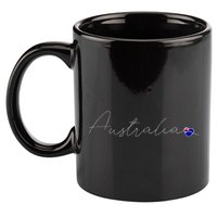 Australia Simple Love Australian Flag Heart On Australia 11oz C Handle Ceramic Mug