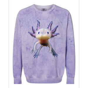 Axolotl Shirt: Limited Edition Colorblast Crewneck Sweatshirt