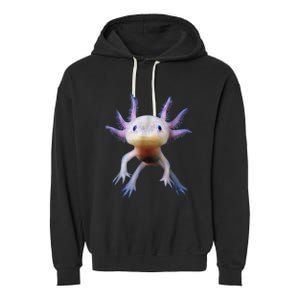 Axolotl Shirt: Limited Edition Garment-Dyed Fleece Hoodie