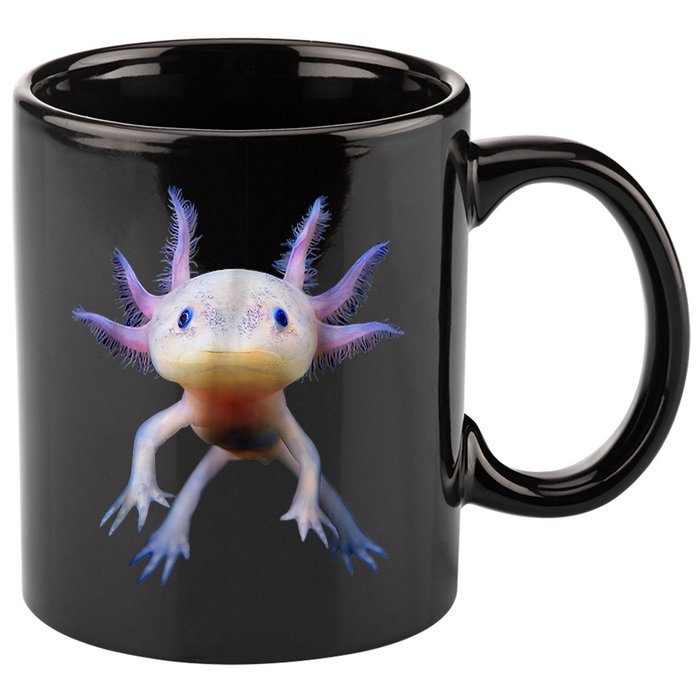Axolotl Shirt: Limited Edition 11oz C Handle Ceramic Mug