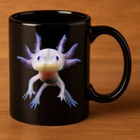 Axolotl Shirt: Limited Edition 11oz C Handle Ceramic Mug