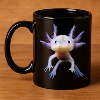 Axolotl Shirt: Limited Edition 11oz C Handle Ceramic Mug