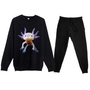 Axolotl Shirt: Limited Edition Premium Crewneck Sweatsuit Set