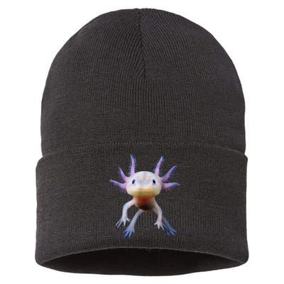 Axolotl Shirt: Limited Edition Sustainable Knit Beanie
