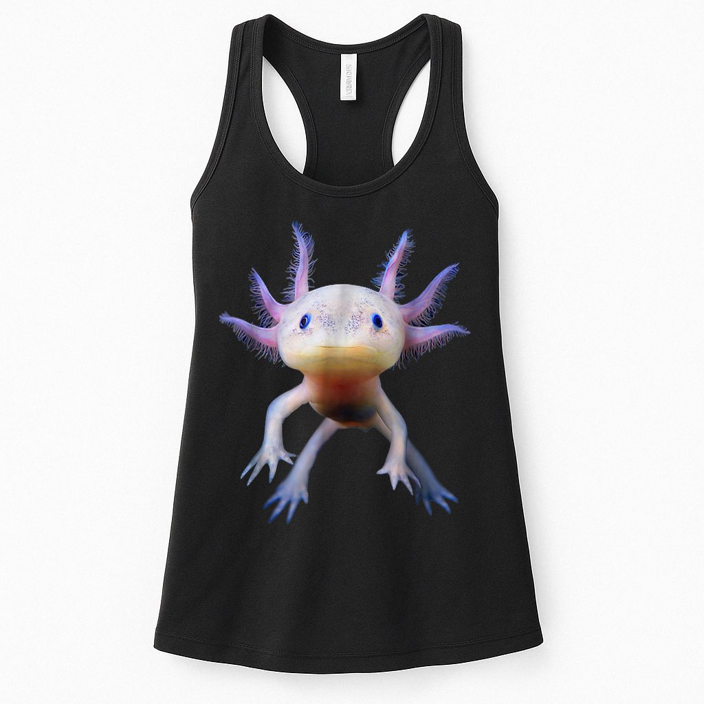 Axolotl Shirt: Limited Edition Womens Tank Top