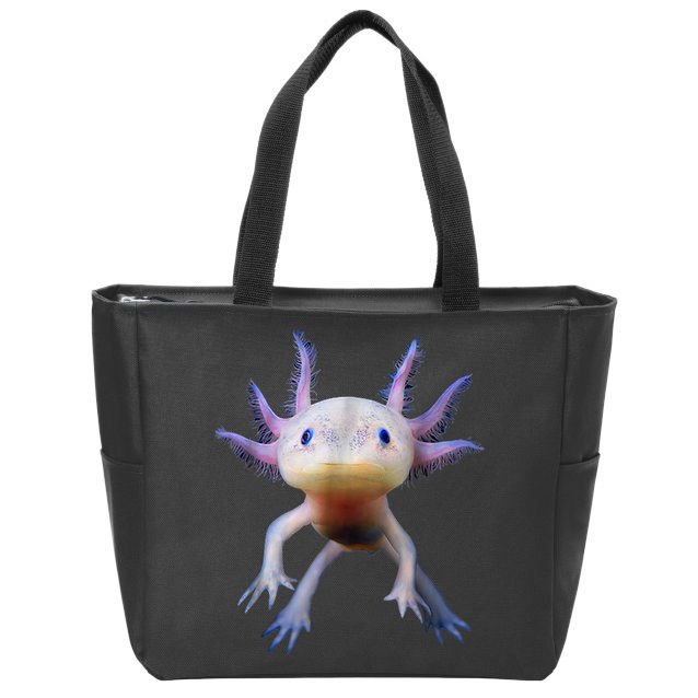 Axolotl Shirt: Limited Edition Zip Tote Bag