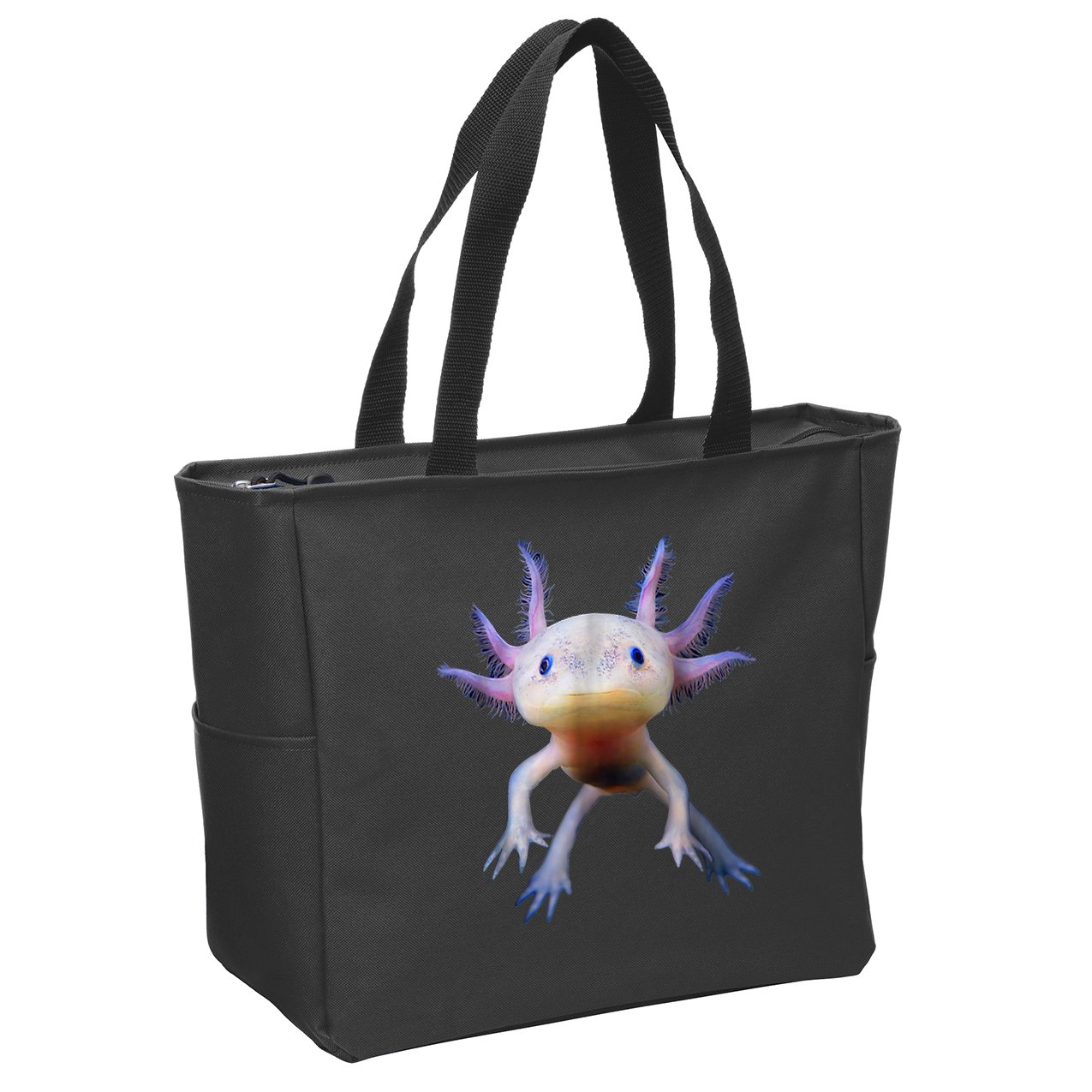 Axolotl Shirt: Limited Edition Zip Tote Bag
