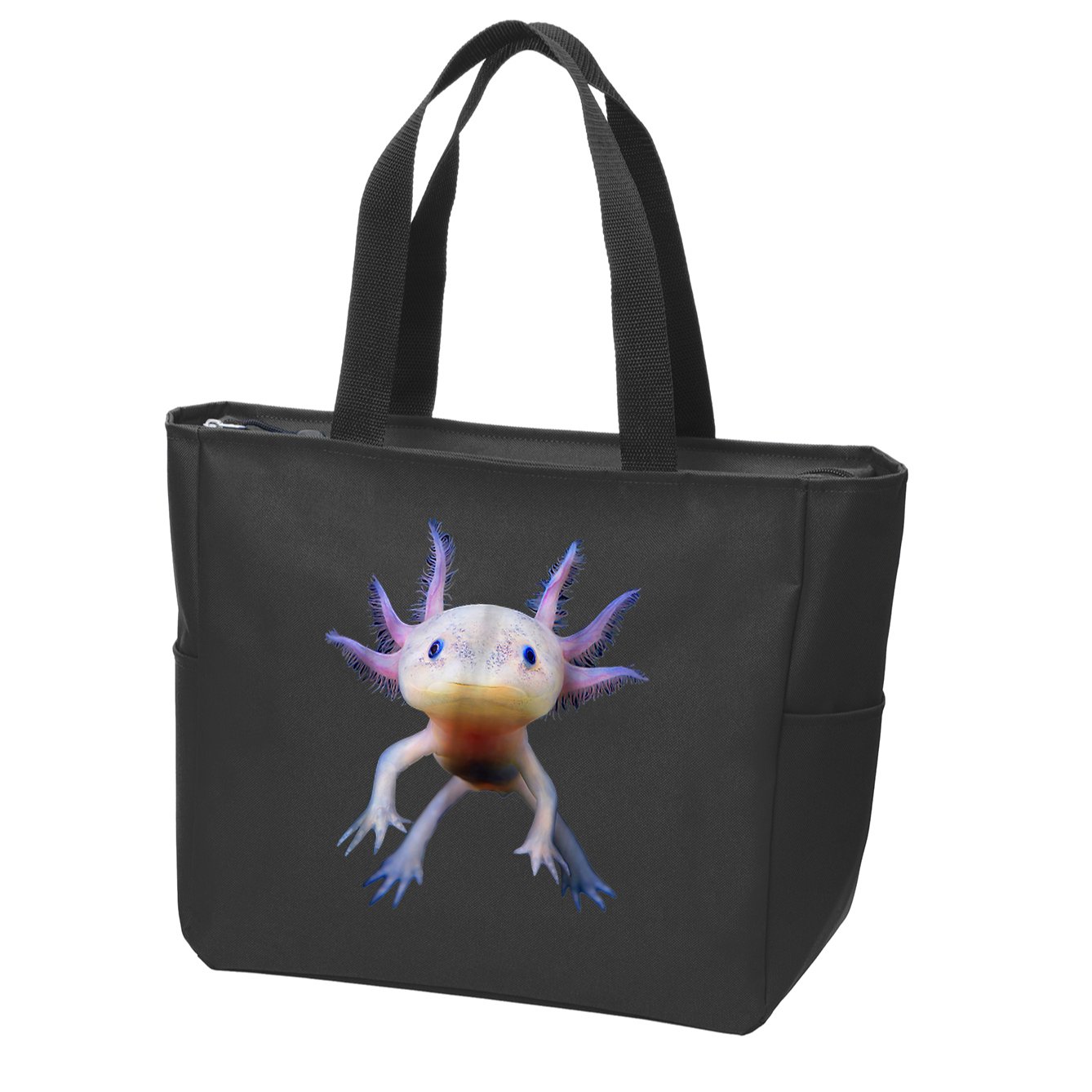 Axolotl Shirt: Limited Edition Zip Tote Bag
