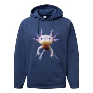 Axolotl Shirt: Limited Edition Performance Fleece Hoodie