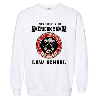 American Samoa Law School Garment-Dyed Sweatshirt