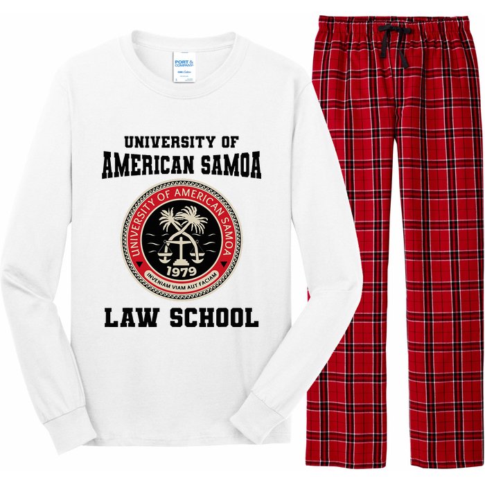 American Samoa Law School Long Sleeve Pajama Set