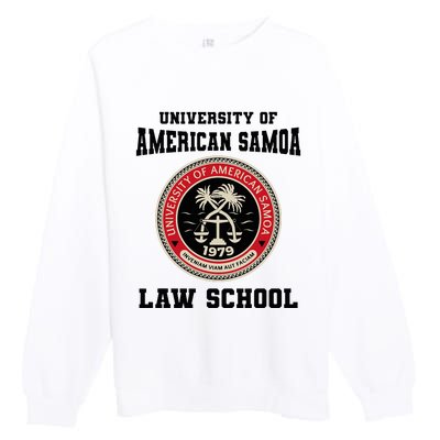 American Samoa Law School Premium Crewneck Sweatshirt