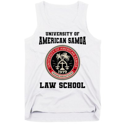 American Samoa Law School Tank Top