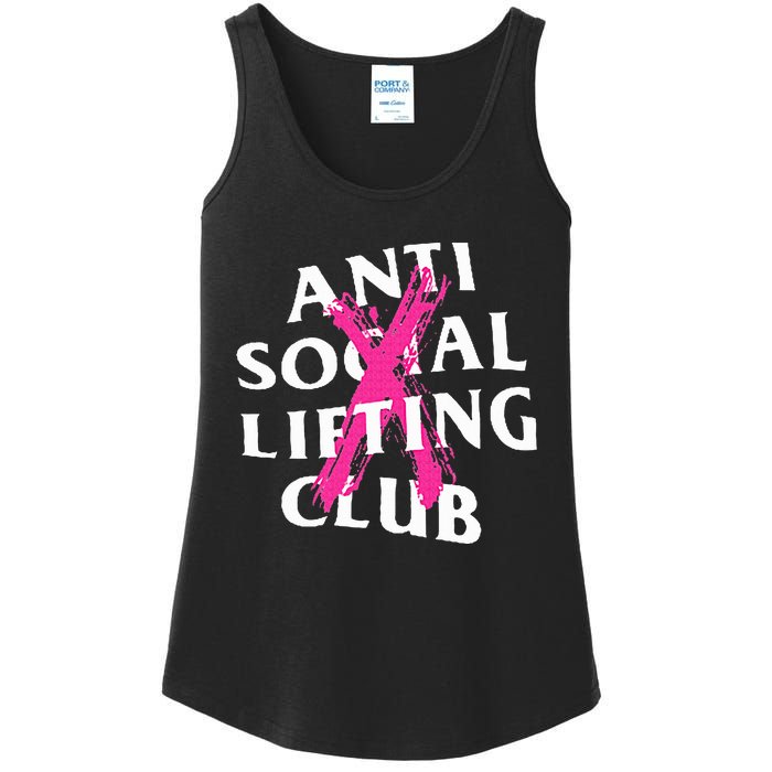 Anti Social Lifting Club Canceled Pink Ladies Essential Tank