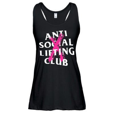 Anti Social Lifting Club Canceled Pink Ladies Essential Flowy Tank