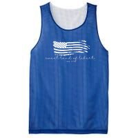 America Sweet Land Of Liberty Est 1776 Patriotic Gift Mesh Reversible Basketball Jersey Tank