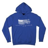 America Sweet Land Of Liberty Est 1776 Patriotic Gift Tall Hoodie