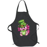 Axolotl Saint Leprechaun St Patrick Day Apron