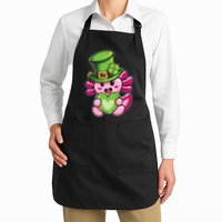 Axolotl Saint Leprechaun St Patrick Day Apron