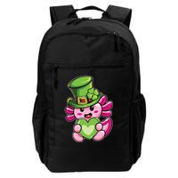 Axolotl Saint Leprechaun St Patrick Day Backpack